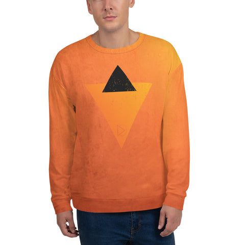 All Over Print - Orange Shirt (M)