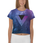 All Over Print - Inner Space Crop Tee (F)
