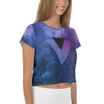All Over Print - Inner Space Crop Tee (F)