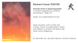 Feng-Shui - Element Feuer Poster (3)