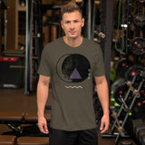 Memphis Circle - Short-Sleeve Unisex T-Shirt (M)