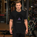 Memphis Circle - Short-Sleeve Unisex T-Shirt (M)