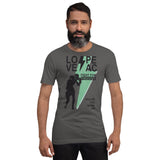 "Love & Peace" Short-Sleeve Unisex T-Shirt