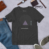 Memphis Circle - Short-Sleeve Unisex T-Shirt (M)