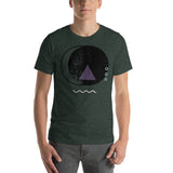 Memphis Circle - Short-Sleeve Unisex T-Shirt