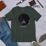 Memphis Circle - Short-Sleeve Unisex T-Shirt