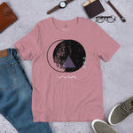 Memphis Circle - Short-Sleeve Unisex T-Shirt