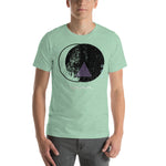 Memphis Circle - Short-Sleeve Unisex T-Shirt (M)