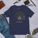 Memphis Circle - Short-Sleeve Unisex T-Shirt