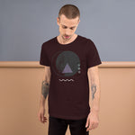 Memphis Circle - Short-Sleeve Unisex T-Shirt (M)