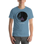 Memphis Circle - Short-Sleeve Unisex T-Shirt (M)